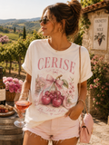 Cerise La Dolce Vita™ Tee