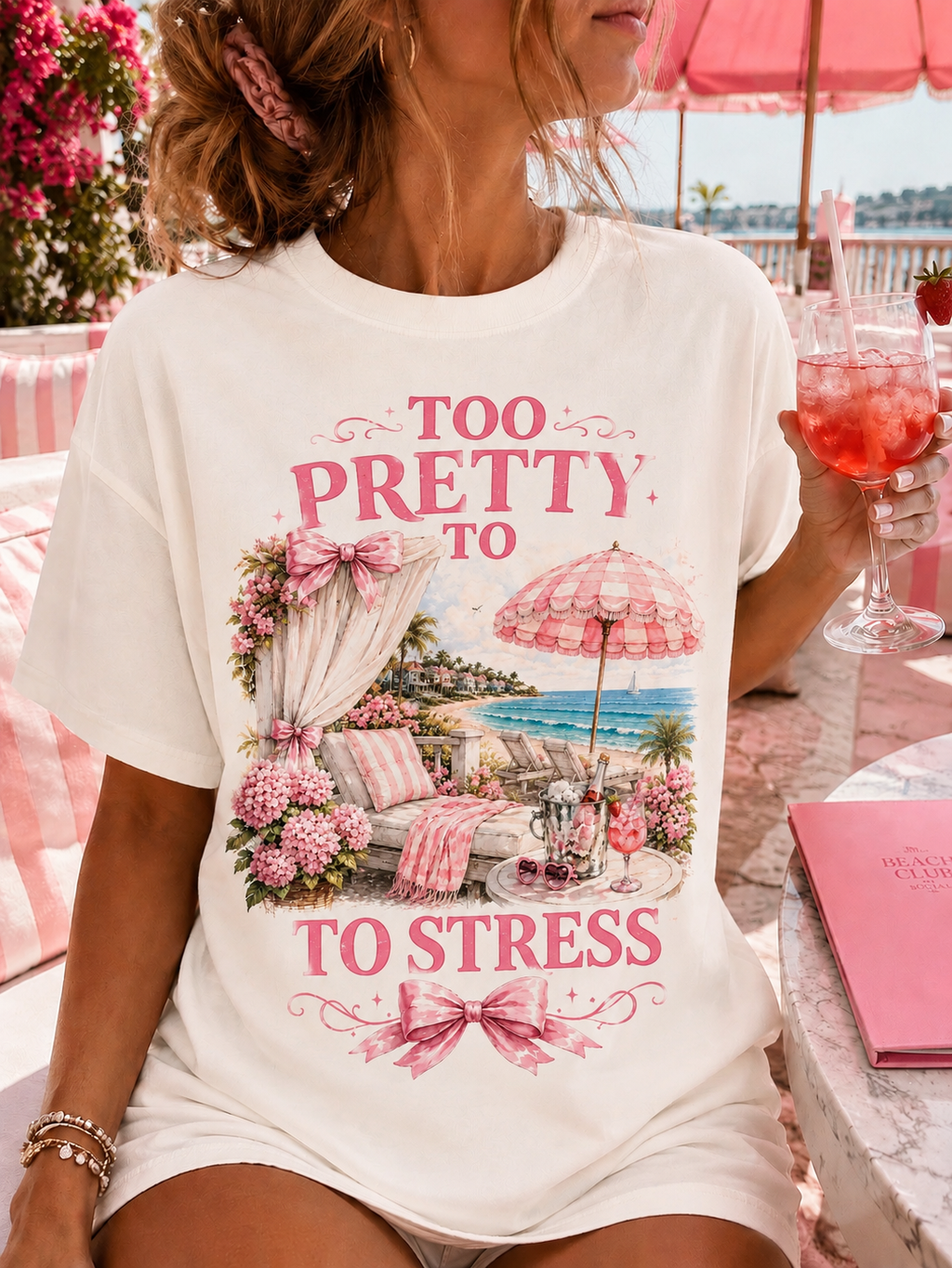 Too Pretty To Stress™ Tee