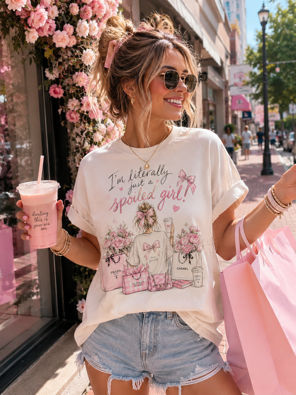 I'm Literally Just A Spoiled Girl™ Tee