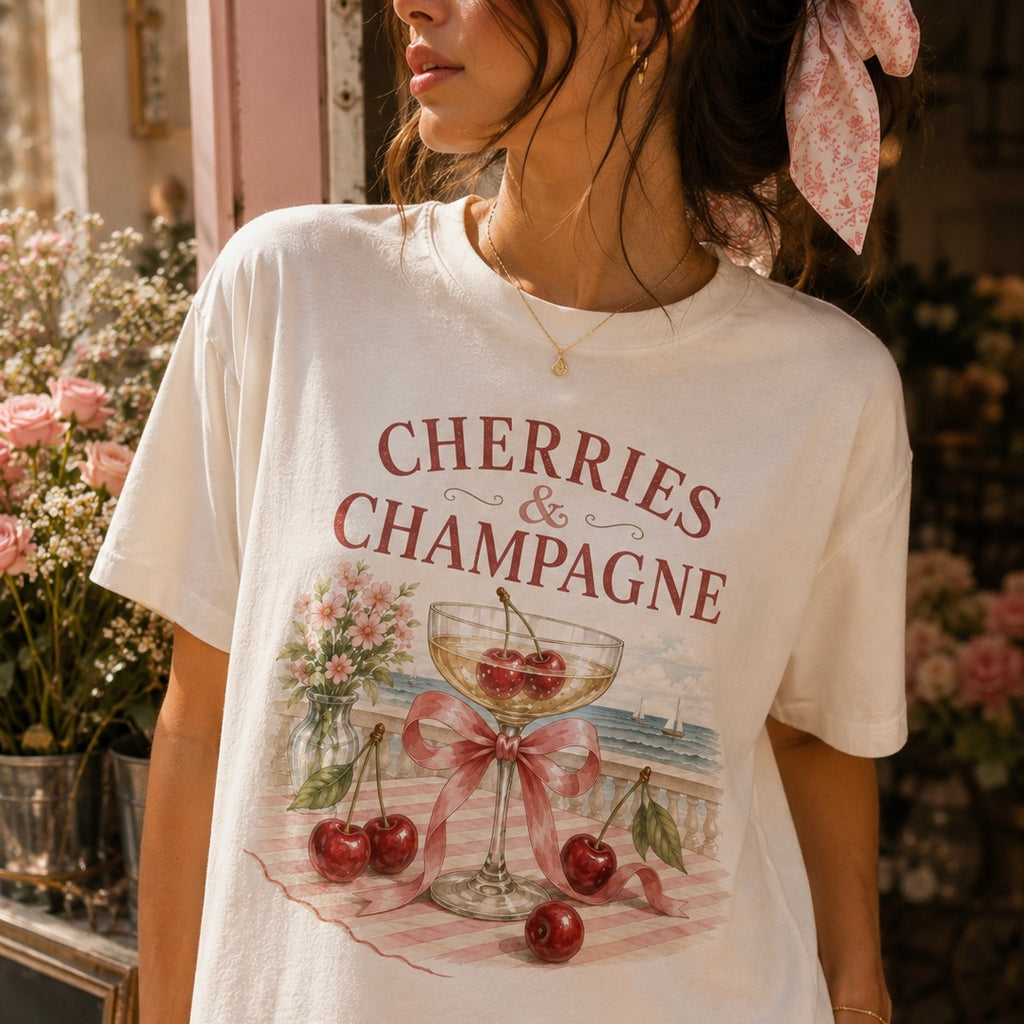 Cherries & Champagne™ Tee