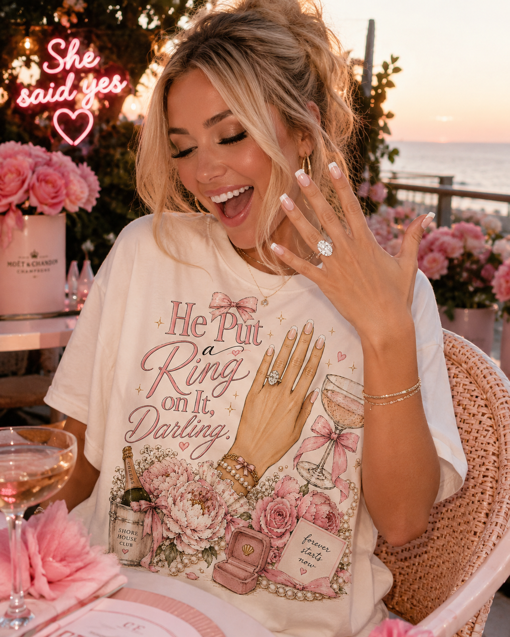 He Put a Ring On It, Darling™ Tee
