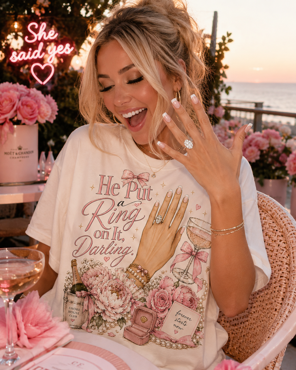 He Put a Ring On It, Darling™ Tee
